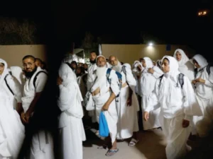 Faithful flock to Mina as Hajj begins