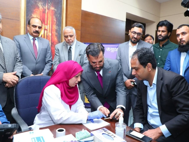 Pakistan, WHO launch national drive to eliminate Hepatitis C by 2030