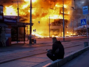 Russia hits Ukraine with Oreshnik missile in one of war’s biggest attacks on Kyiv