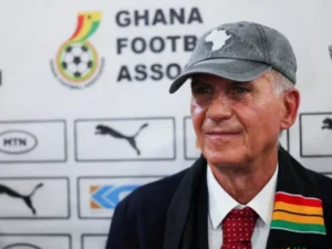 Ghana coach enters record books at his fifth World Cup in row