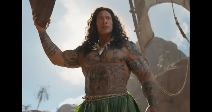 Dwayne Johnson spills on wearing 40-pound prosthetic suit to play Maui in Moana