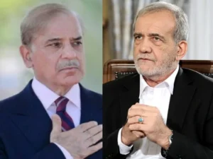 PM Shehbaz assures Pezeshkian of Pakistan’s continued support in next phase of negotiations