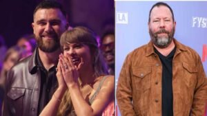 Travis Kelce reacts to Bert Kreischer’s Hilarious AI image