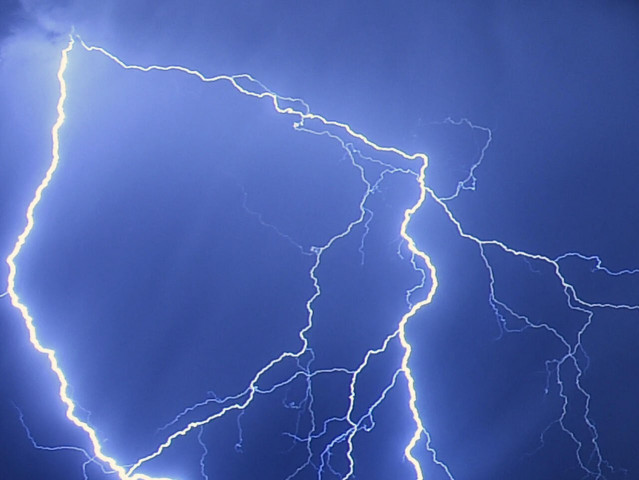 Lightning strikes in K-P leave two children dead, over 20 injured