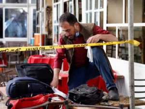 Damascus cafe blast kills 5, wounds 16, Syrian state news agency says