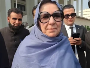Imran Khan’s sister submits initial reply to NCCIA over controversial Marka-e-Haq remarks