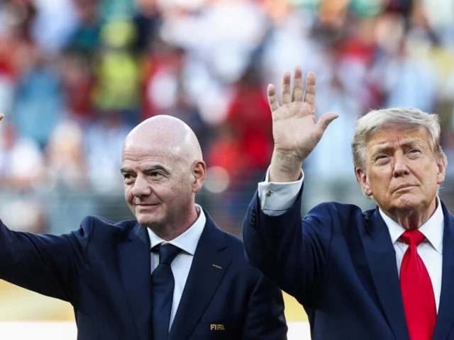 Trump jumps in support of Infantino
