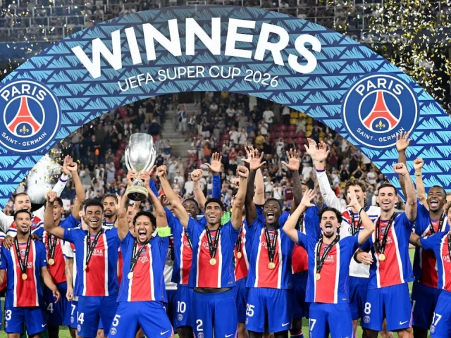 PSG down Aston Villa to retain UEFA Super Cup