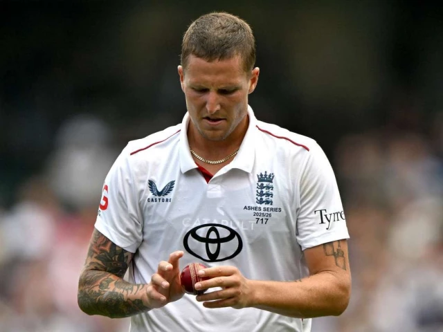 Carse dropped from England squad