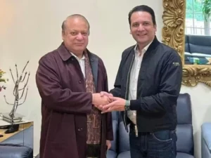 Nawaz shares100-day uplift plan with AJK PM
