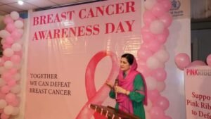 Islamabad DHO highlights early detection at breast cancer awareness session