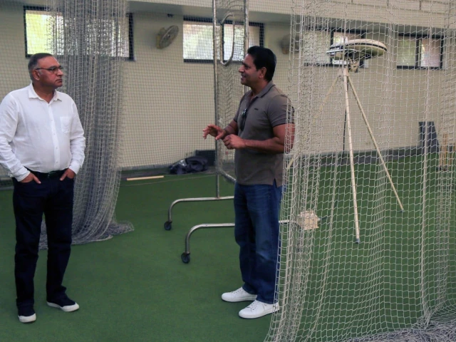 Former Test captain Aamir Sohail reviews NCA development work